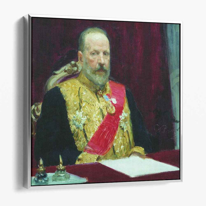 Portrait of Sergey Vitte (1903) by Ilya Repin
