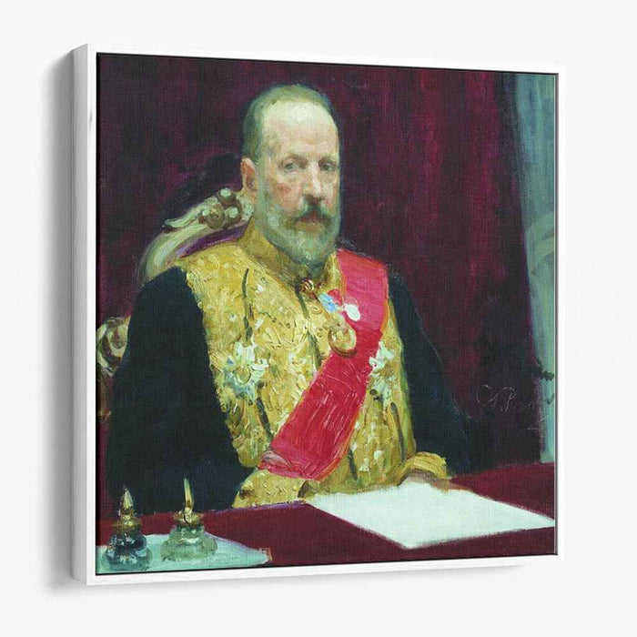 Portrait of Sergey Vitte (1903) by Ilya Repin