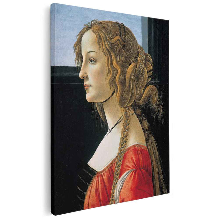 Portrait of Simonetta Vespucci (Portrait of a Young Woman) (1480) by Sandro Botticelli