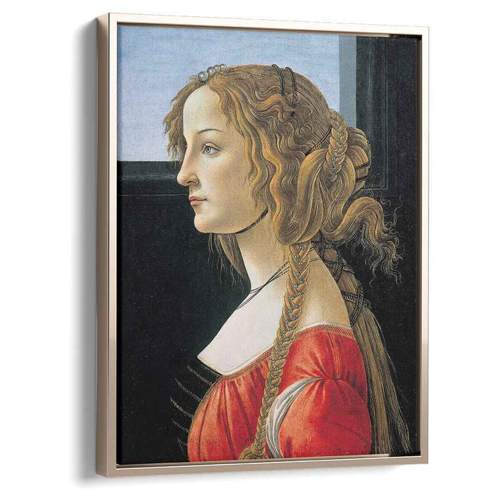 Portrait of Simonetta Vespucci (Portrait of a Young Woman) (1480) by Sandro Botticelli