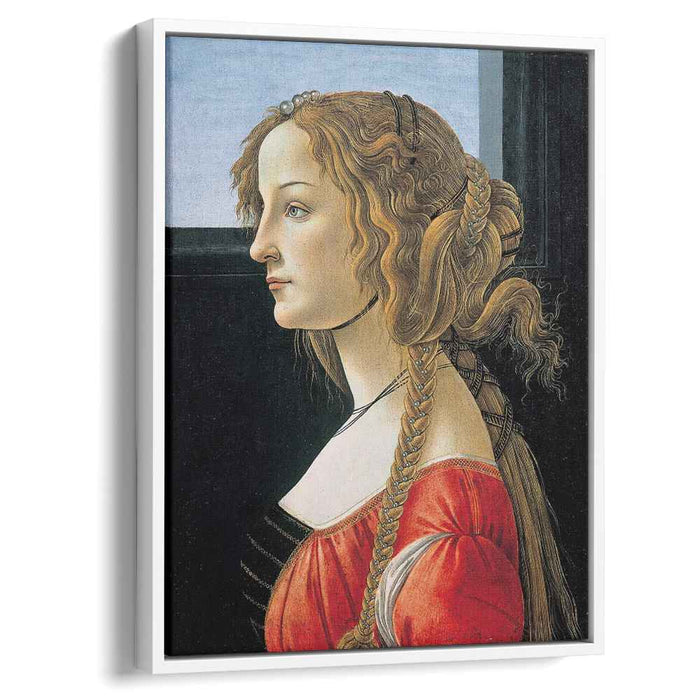 Portrait of Simonetta Vespucci (Portrait of a Young Woman) (1480) by Sandro Botticelli