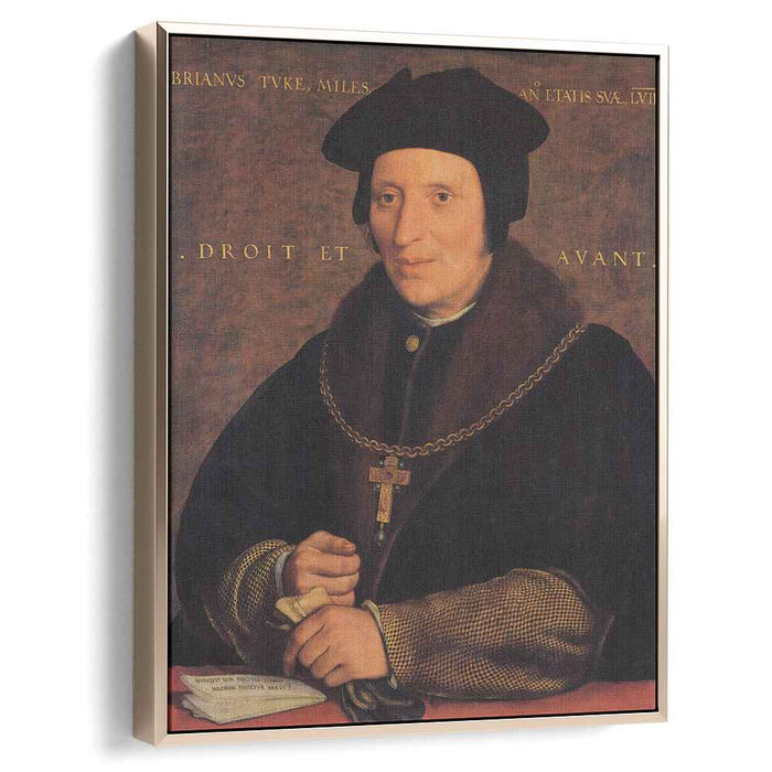 Portrait of Sir Brian Tuke (1527) by Hans Holbein the Younger