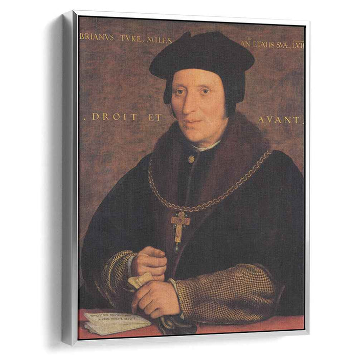 Portrait of Sir Brian Tuke (1527) by Hans Holbein the Younger