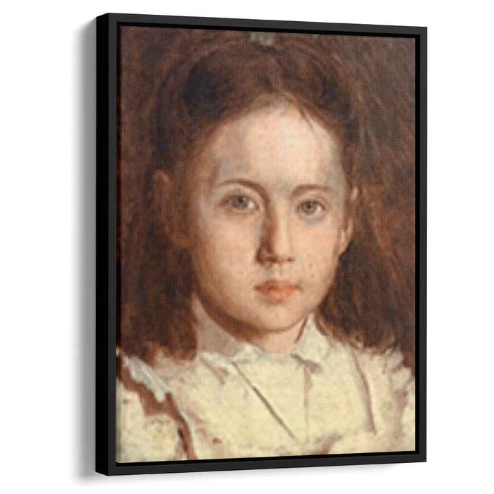 Portrait of Sonya Kramskaya, the Artist`s Daughter by Ivan Kramskoy