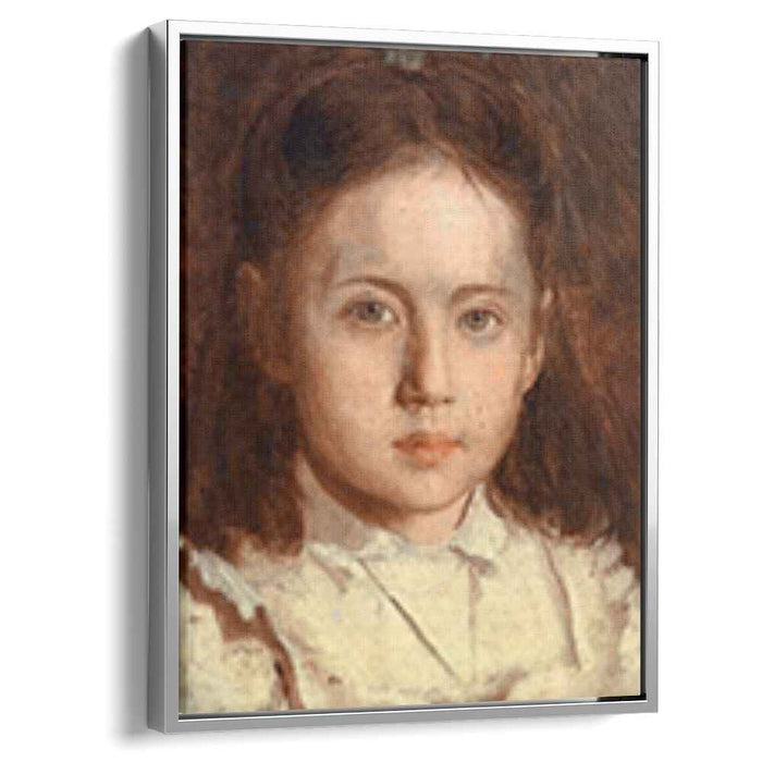 Portrait of Sonya Kramskaya, the Artist`s Daughter by Ivan Kramskoy