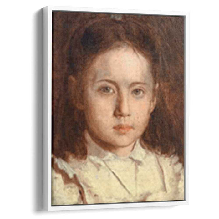 Portrait of Sonya Kramskaya, the Artist`s Daughter by Ivan Kramskoy