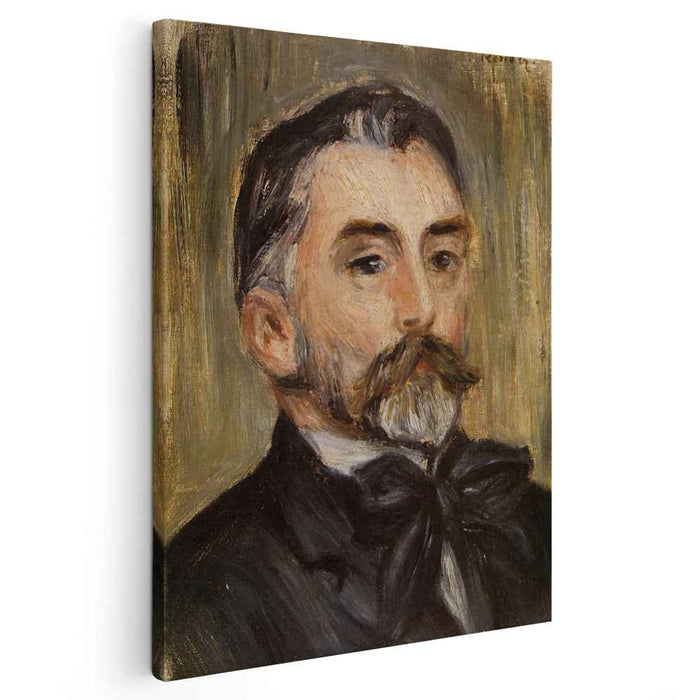 Portrait of Stephane Mallarme (1892) by Pierre-Auguste Renoir