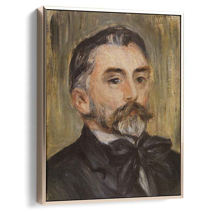 Portrait of Stephane Mallarme (1892) by Pierre-Auguste Renoir