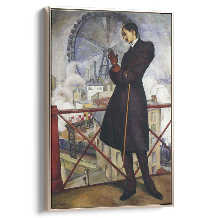 Portrait of Adolfo Best Maugard (1913) by Diego Rivera