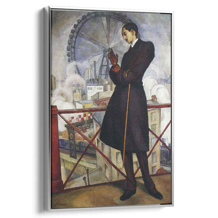 Portrait of Adolfo Best Maugard (1913) by Diego Rivera