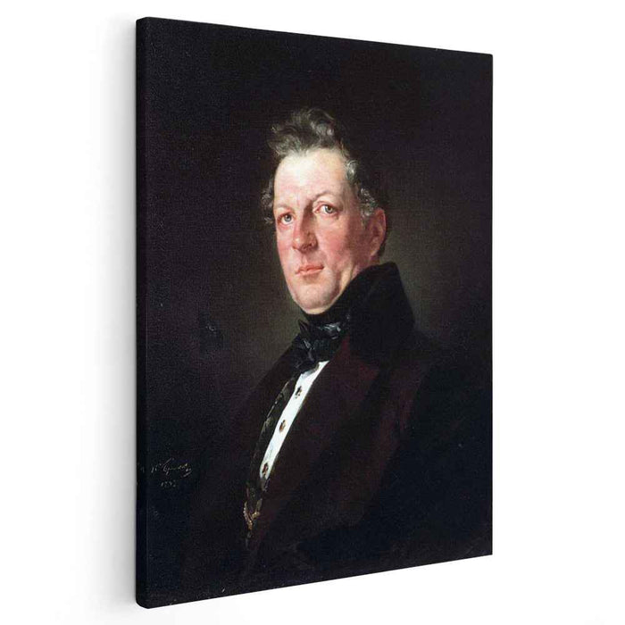 Portrait of the architect A. Bolotov (1843) by Karl Bryullov