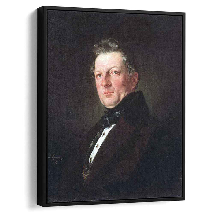 Portrait of the architect A. Bolotov (1843) by Karl Bryullov