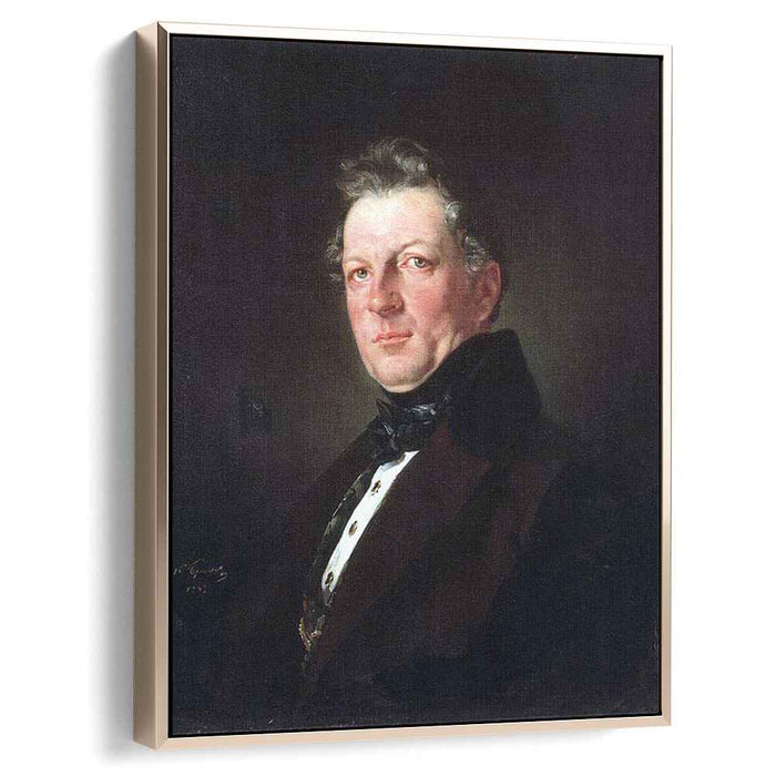 Portrait of the architect A. Bolotov (1843) by Karl Bryullov
