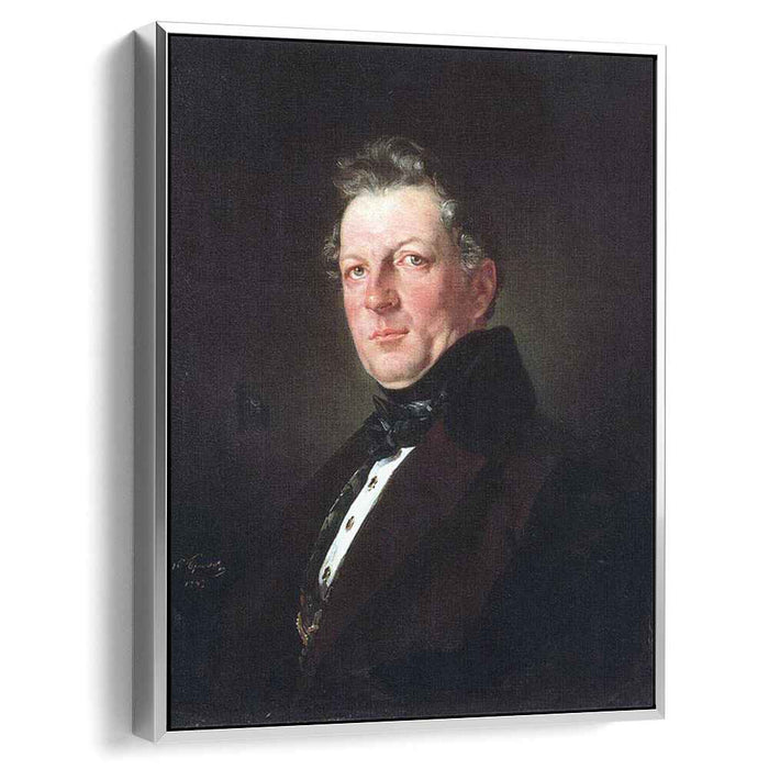 Portrait of the architect A. Bolotov (1843) by Karl Bryullov