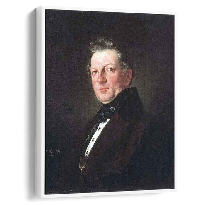 Portrait of the architect A. Bolotov (1843) by Karl Bryullov
