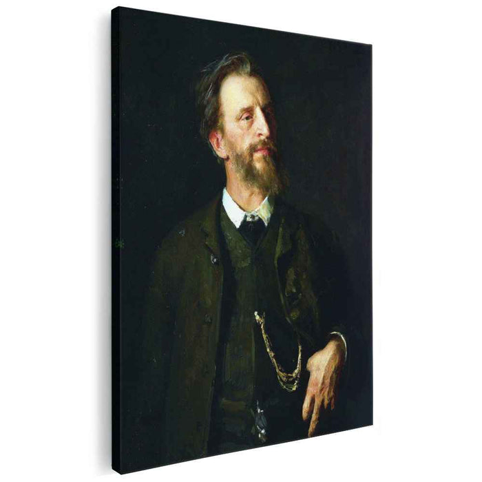 Portrait of the Artist Grigory Myasoedov (1886) by Ilya Repin