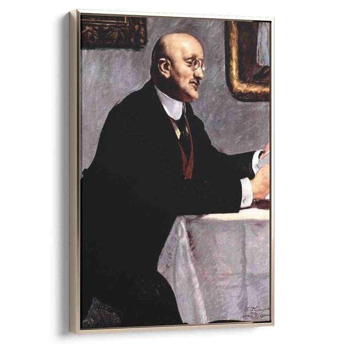 Portrait of the Artist Igor Grabar (1915) by Boris Kustodiev