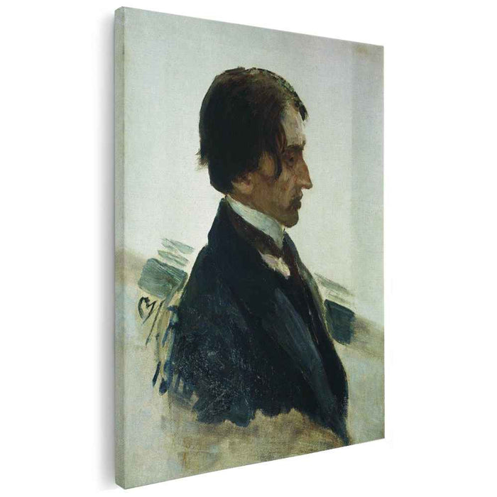 Portrait of the Artist Isaak Brodskiy (1910) by Ilya Repin