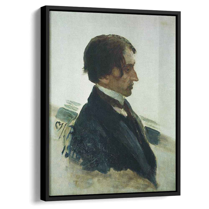 Portrait of the Artist Isaak Brodskiy (1910) by Ilya Repin