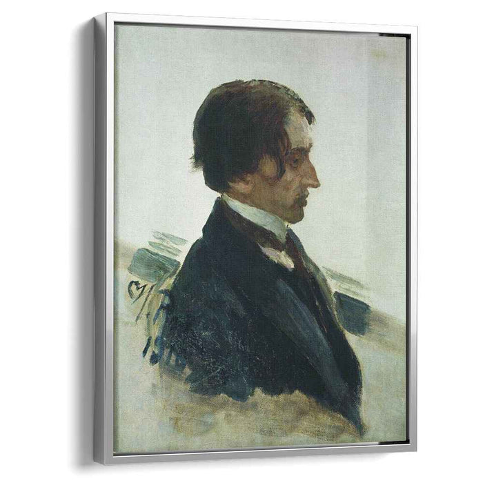 Portrait of the Artist Isaak Brodskiy (1910) by Ilya Repin