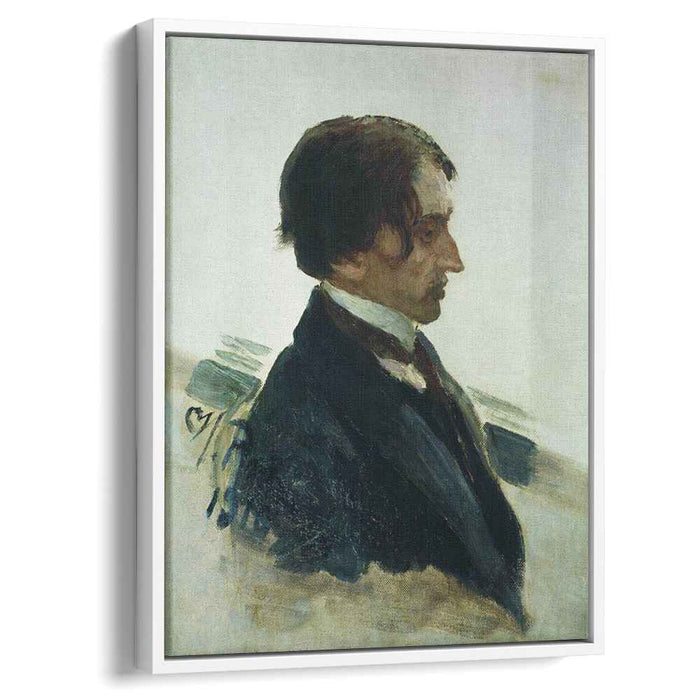 Portrait of the Artist Isaak Brodskiy (1910) by Ilya Repin