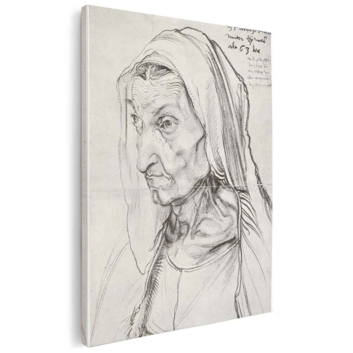 Portrait of the Artist's Mother (1514) by Albrecht Durer