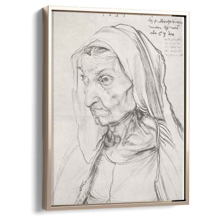 Portrait of the Artist's Mother (1514) by Albrecht Durer