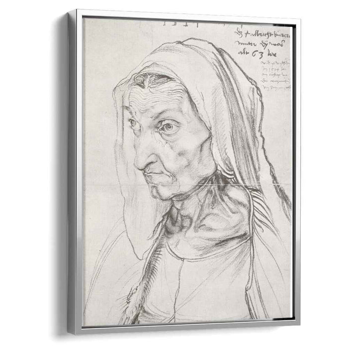 Portrait of the Artist's Mother (1514) by Albrecht Durer