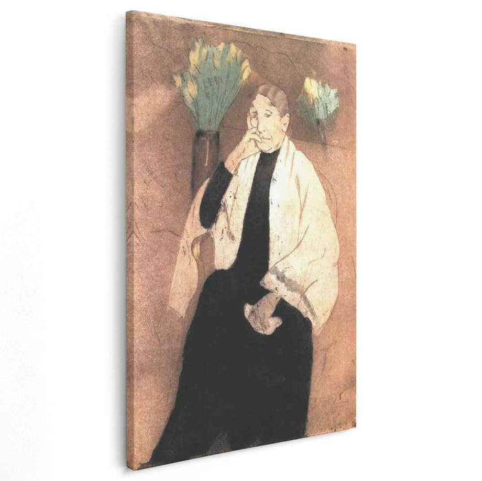 Portrait of the Artist s Mother (1890) by Mary Cassatt