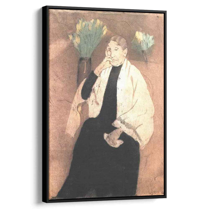 Portrait of the Artist s Mother (1890) by Mary Cassatt