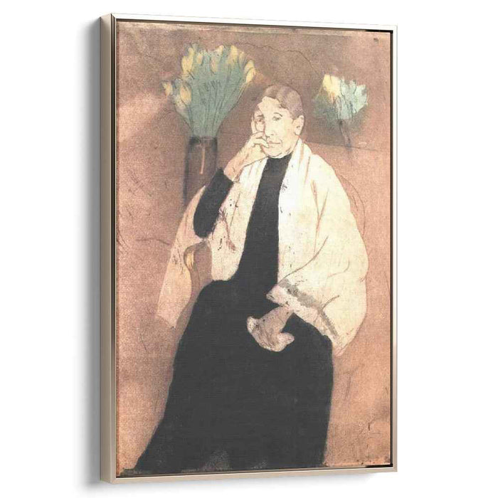 Portrait of the Artist s Mother (1890) by Mary Cassatt