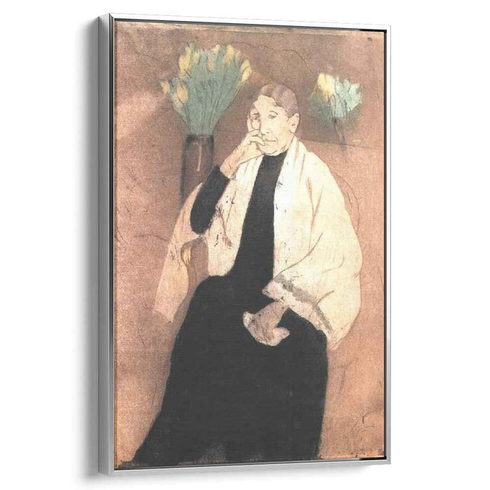 Portrait of the Artist s Mother (1890) by Mary Cassatt