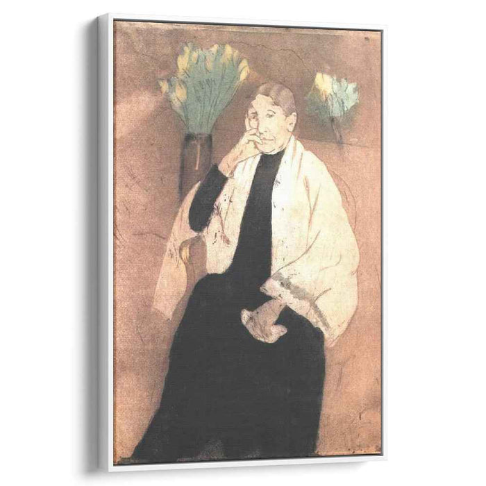 Portrait of the Artist s Mother (1890) by Mary Cassatt