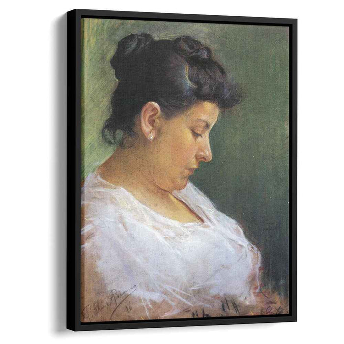 Portrait of the Artist's Mother (1896) by Pablo Picasso