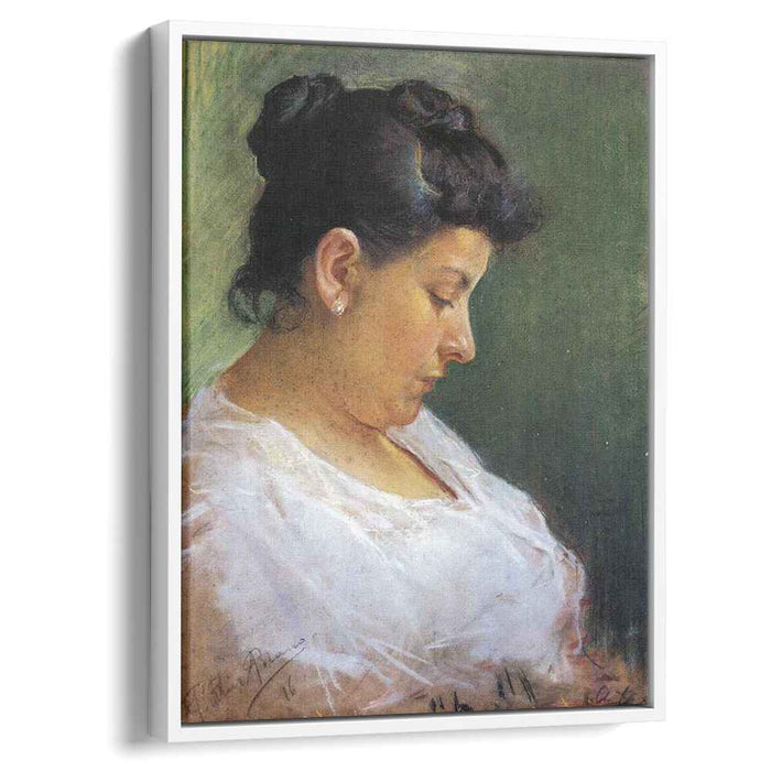 Portrait of the Artist's Mother (1896) by Pablo Picasso