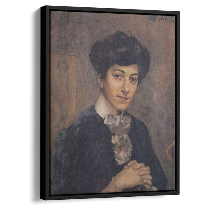 Portrait of the Artist's Wife (1906) by Kuzma Petrov-Vodkin