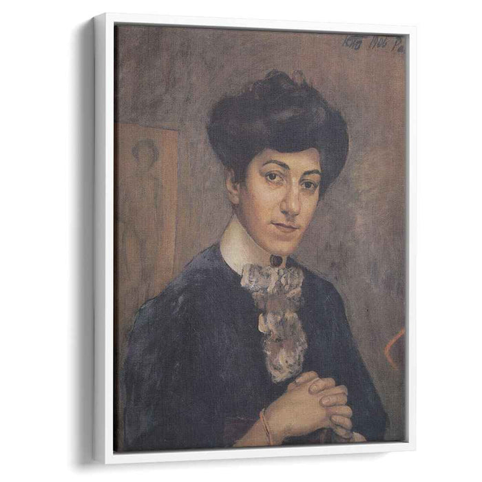 Portrait of the Artist's Wife (1906) by Kuzma Petrov-Vodkin