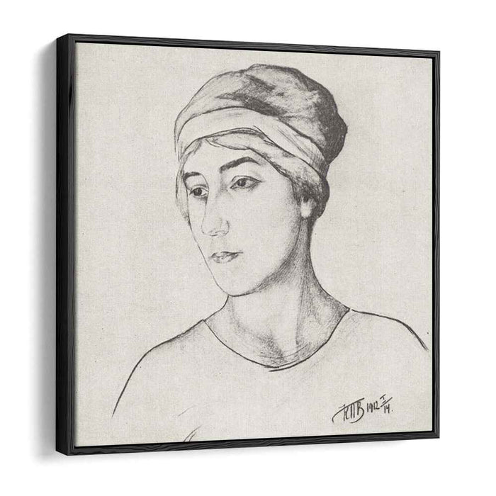 Portrait of the Artist's Wife (1912) by Kuzma Petrov-Vodkin