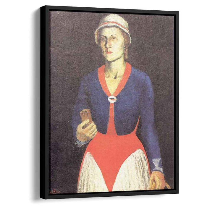 Portrait of the Artist's Wife (1934) by Kazimir Malevich