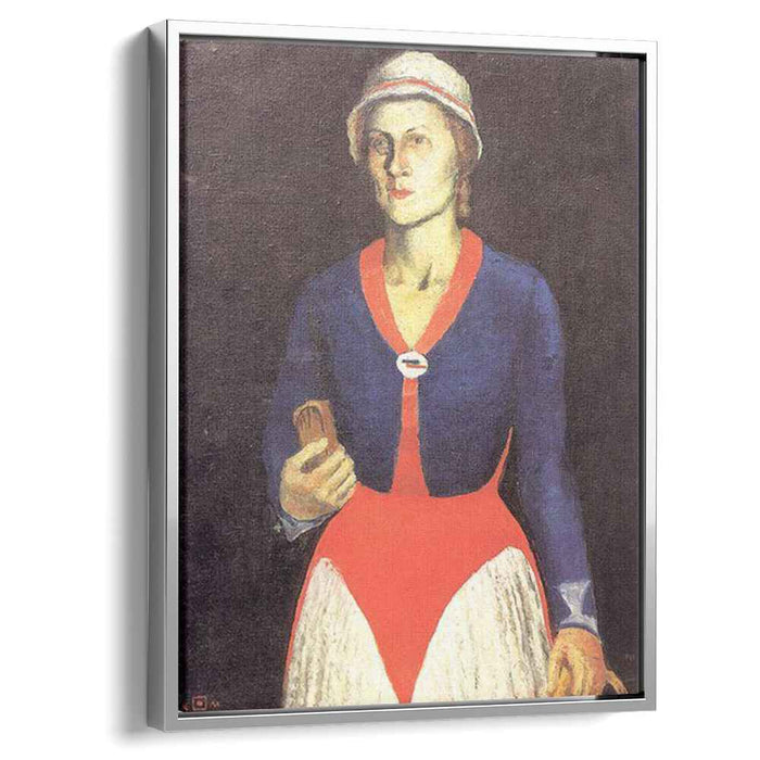 Portrait of the Artist's Wife (1934) by Kazimir Malevich