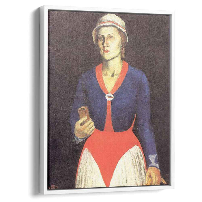 Portrait of the Artist's Wife (1934) by Kazimir Malevich