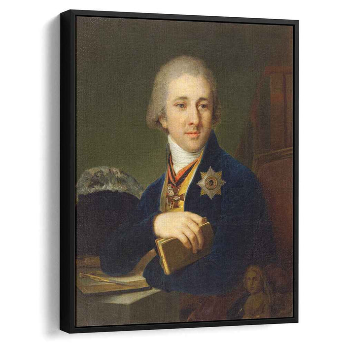 Portrait of the author Alexander Labsin (1805) by Vladimir Borovikovsky