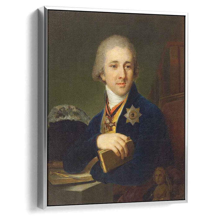 Portrait of the author Alexander Labsin (1805) by Vladimir Borovikovsky
