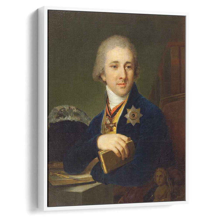 Portrait of the author Alexander Labsin (1805) by Vladimir Borovikovsky