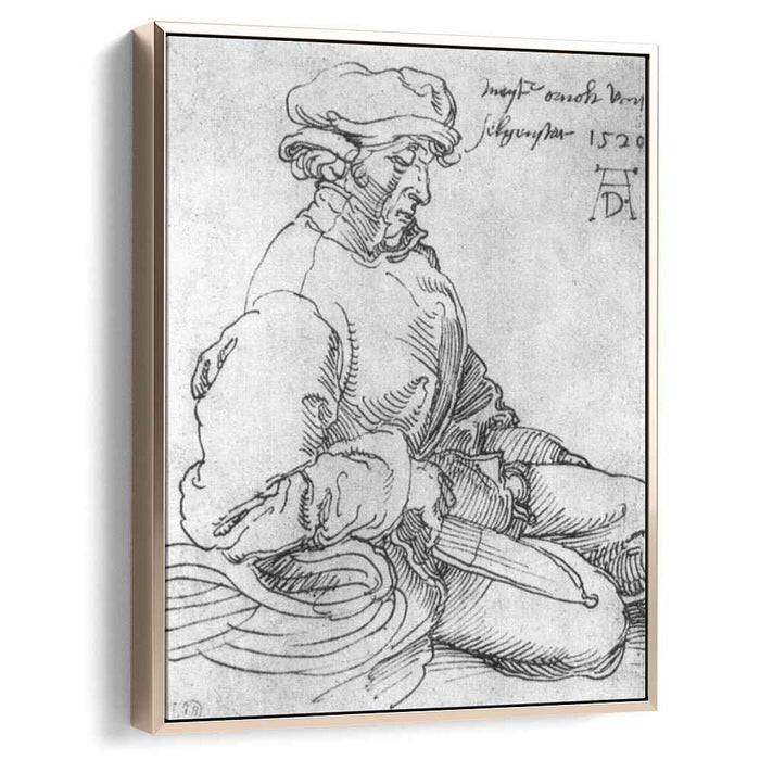 Portrait of the Blessed Arnold of town by Albrecht Durer