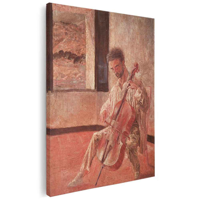Portrait of the Cellist Ricard Pichot (1920) by Salvador Dali
