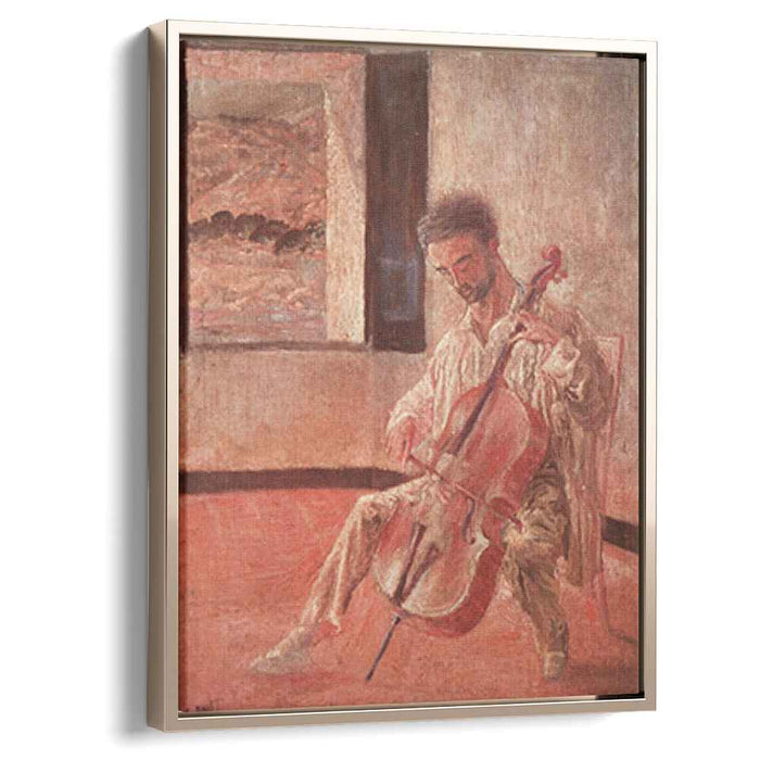 Portrait of the Cellist Ricard Pichot (1920) by Salvador Dali