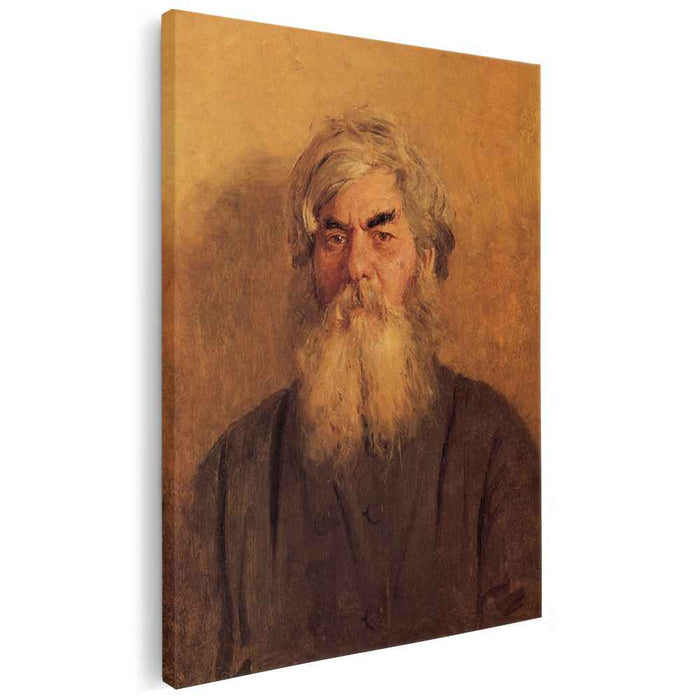 A Peasant with an Evil Eye (1877) by Ilya Repin