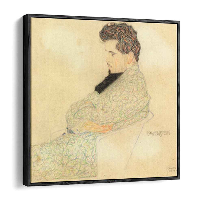 Portrait of the Composer Arthur Lowenstein (1909) by Egon Schiele