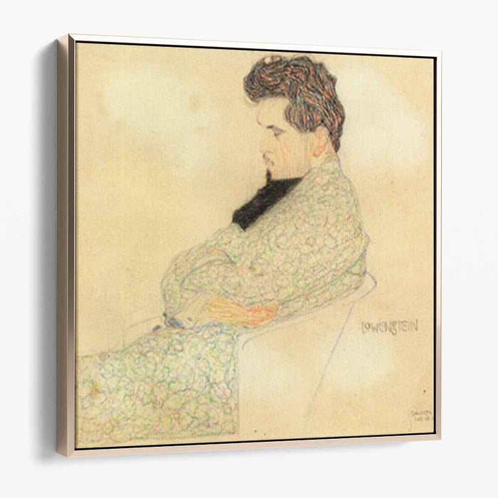 Portrait of the Composer Arthur Lowenstein (1909) by Egon Schiele